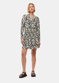 Riley Floral Shirred Dress